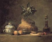 Jean Baptiste Simeon Chardin There is the still-life pastry cream oil painting